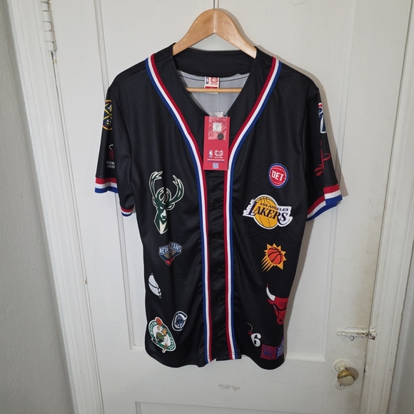 NBA (Officially Licensed) Ultra Game Jersey Team Jersey Medium Black NWT (CD) - Picture 1 of 10